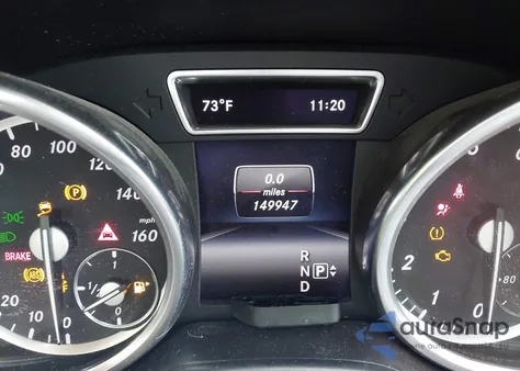 2014 Mercedes-Benz Ml 350 4Matic из США, поврежденный, VIN 4JGDA5HB0EA356026